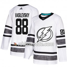Tampa Bay Lightning Trikot Andrei Vasilevskiy 88 2019 All-Star Adidas Weiß Authentic - Herren